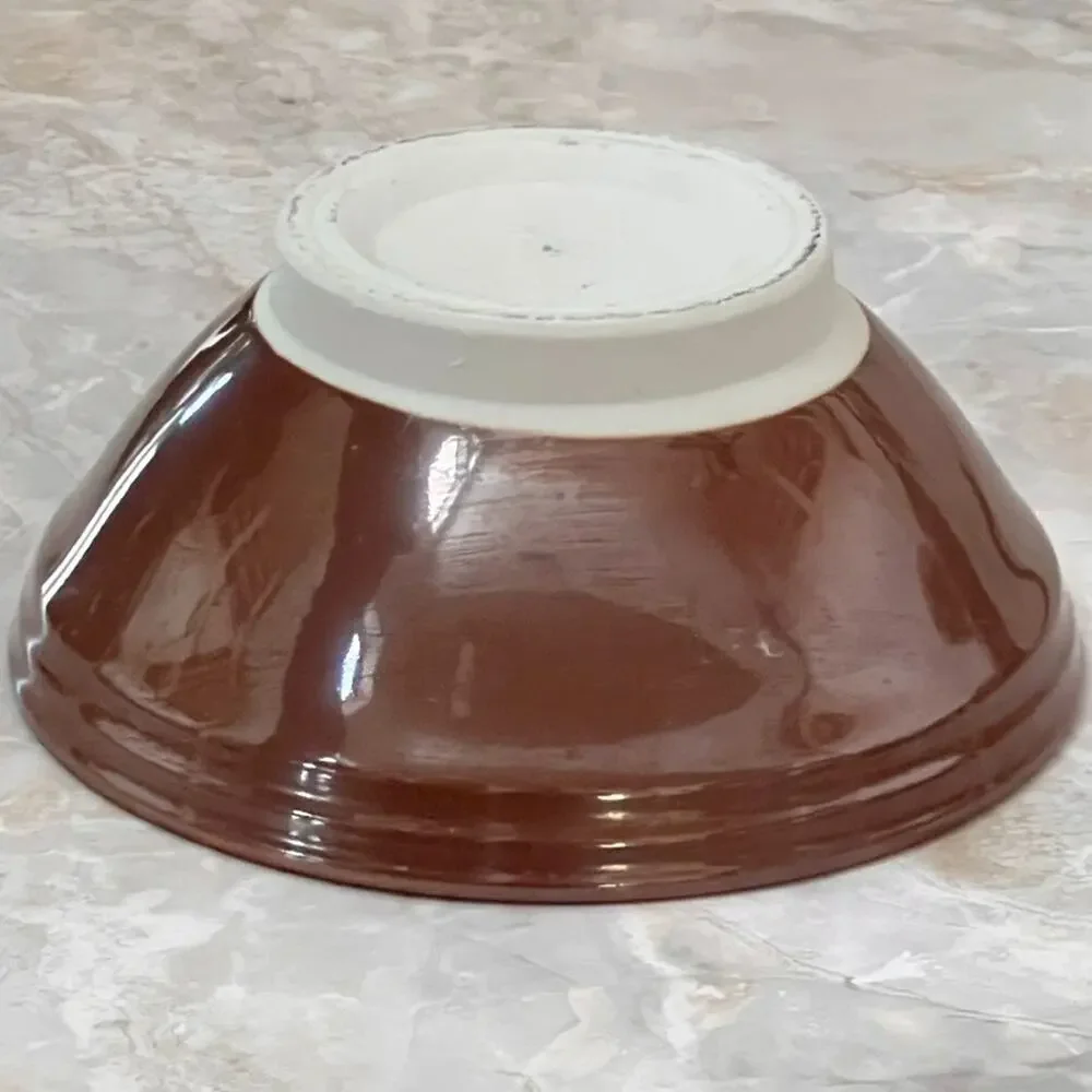Japanese Ceramic Brown Suribachi Mortar Bowl 6